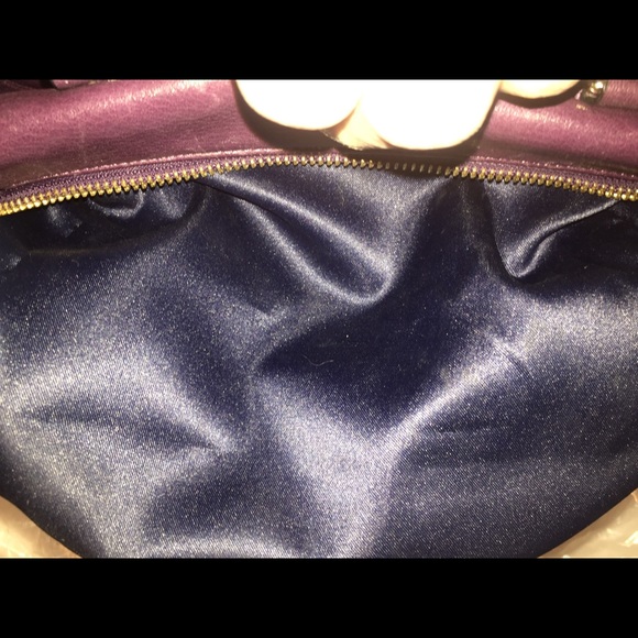 Coach’s Purple Leather Satchel/ updating - Picture 8 of 9